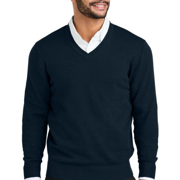 Easy Care V Neck Sweater Thumbnail