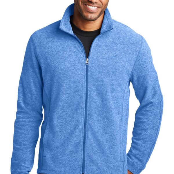 Heather Microfleece Full Zip Jacket Thumbnail