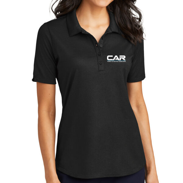 CAR - Women's Fine Pique Blend Polo Thumbnail