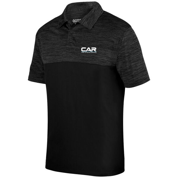CAR - Unisex Shadow Tonal Heather Polo Thumbnail