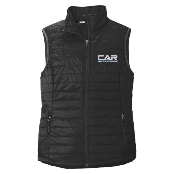 CAR - Women's Packable Puffy Vest Thumbnail
