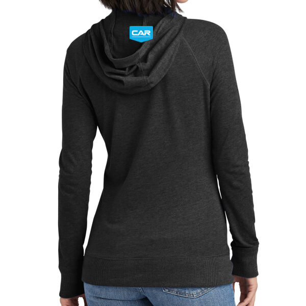 CAR - Women's New Era® Sueded Cotton Blend Full-Zip Hoodie Thumbnail
