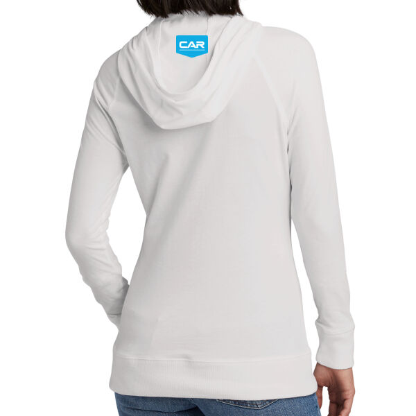 CAR - Women's New Era® Sueded Cotton Blend Full-Zip Hoodie Thumbnail