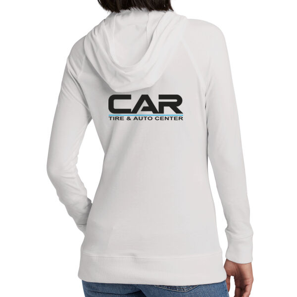 CAR - Women's New Era® Sueded Cotton Blend Full-Zip Hoodie Thumbnail