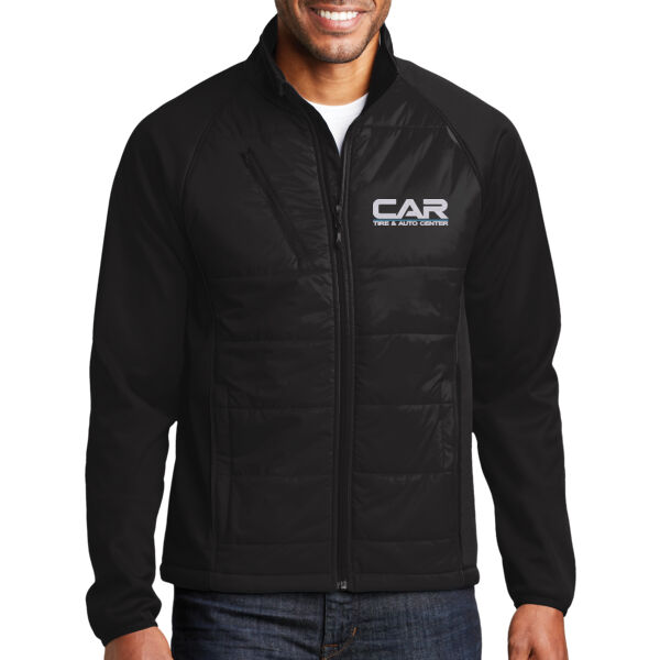 CAR - EMB - Hybrid Soft Shell Jacket Thumbnail