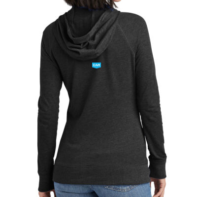 CAR - EMB - Women's New Era® Sueded Cotton Blend Full-Zip Hoodie Thumbnail