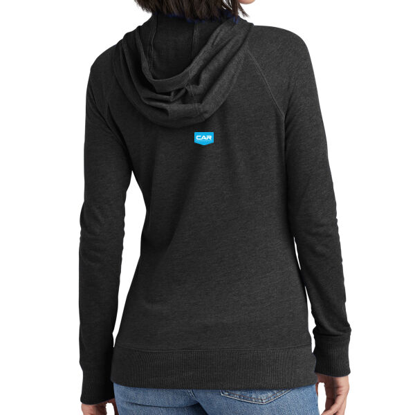 CAR - EMB - Women's New Era® Sueded Cotton Blend Full-Zip Hoodie Thumbnail