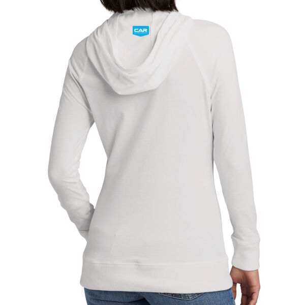 CAR - EMB - Women's New Era® Sueded Cotton Blend Full-Zip Hoodie Thumbnail