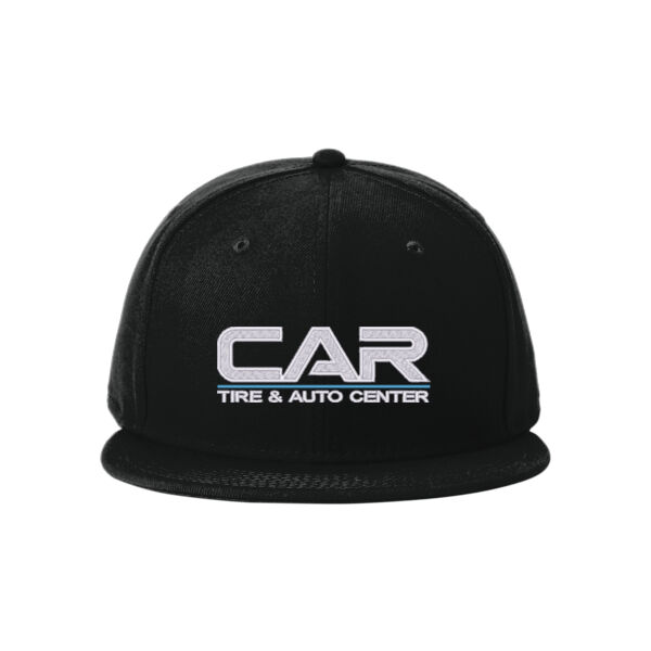 CAR - EMB - New Era® 9FIFTY Flat Bill Snapback Cap Thumbnail